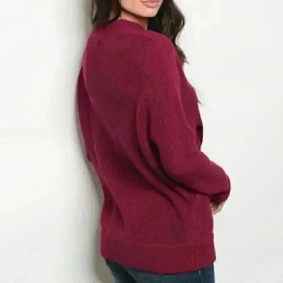 WEAVER FRONT SWEATER fall cozy comfy womens - Picture 2 of 2